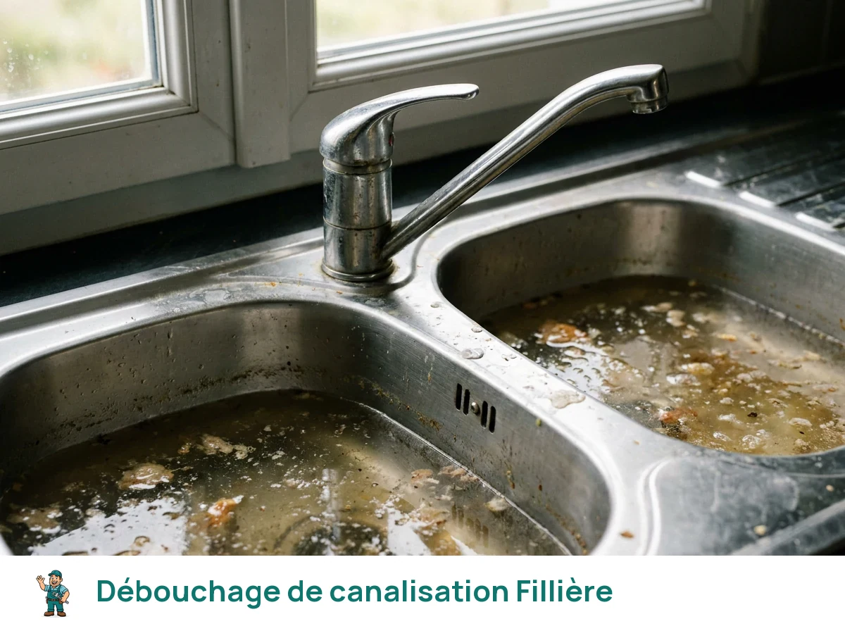 Débouchage de canalisation à Fillière