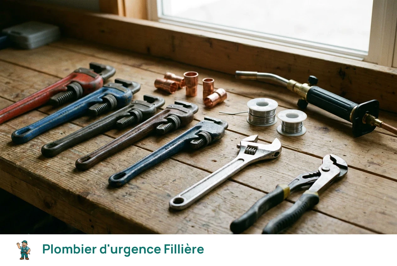 Plombier d'urgence à Fillière