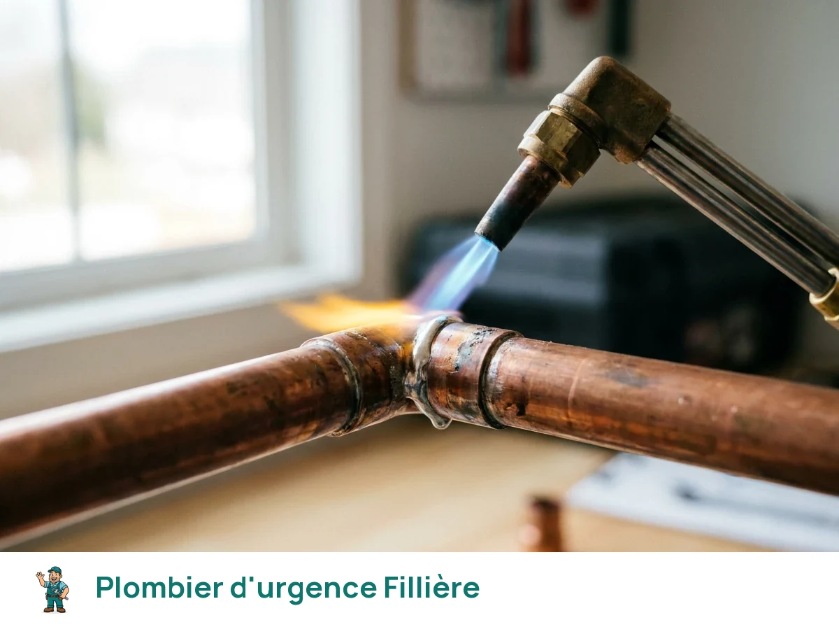Plombier d'urgence à Fillière