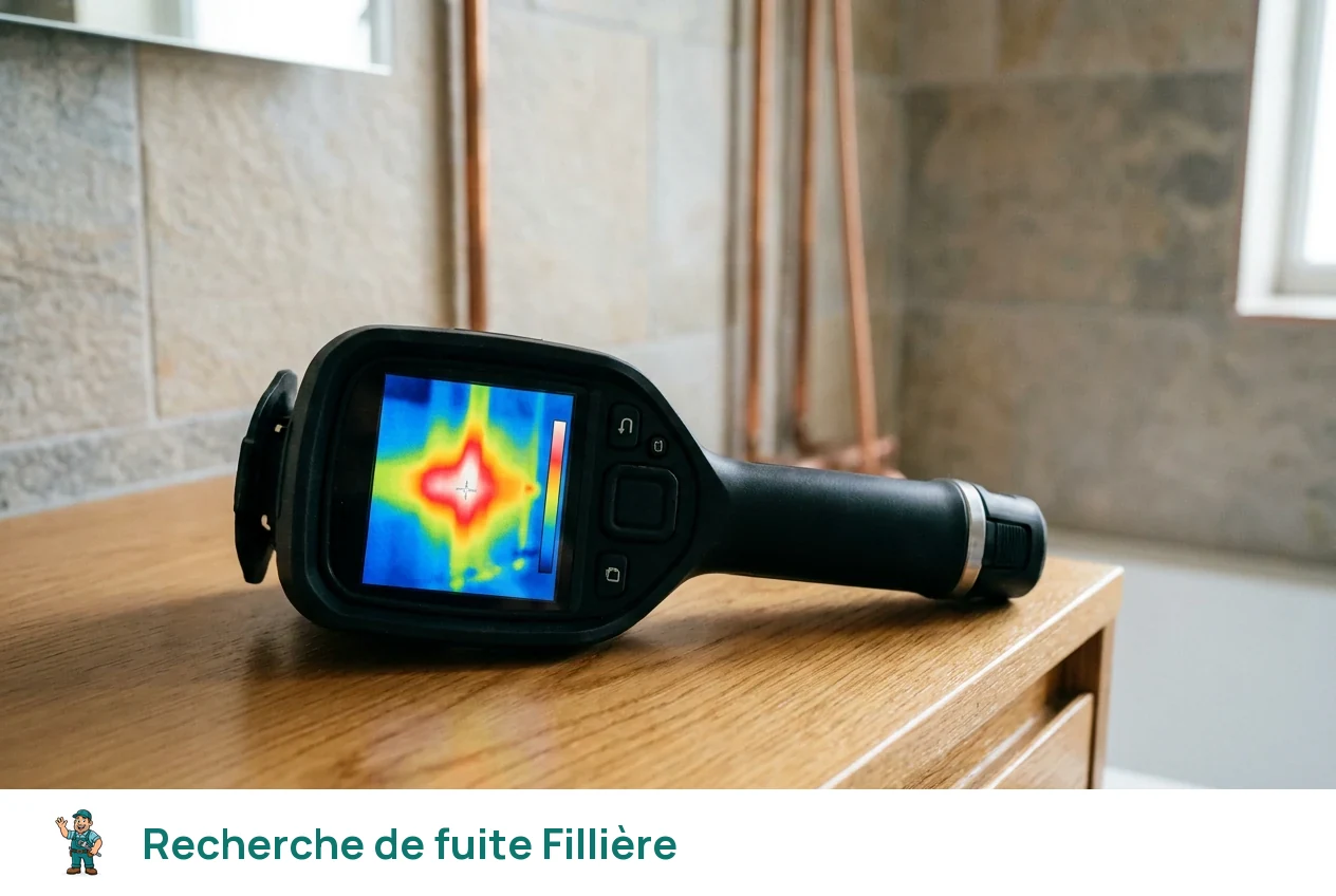 Recherche de fuite à Fillière