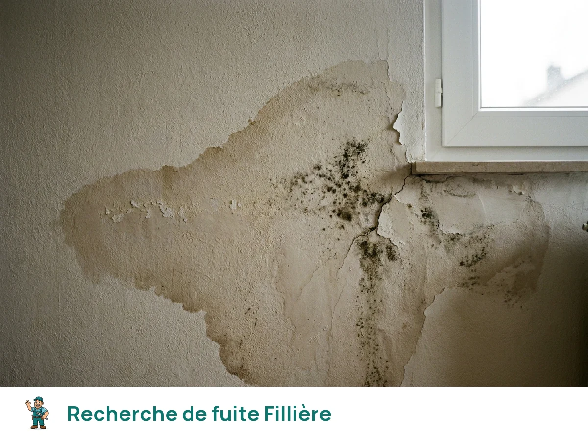 Recherche de fuite à Fillière