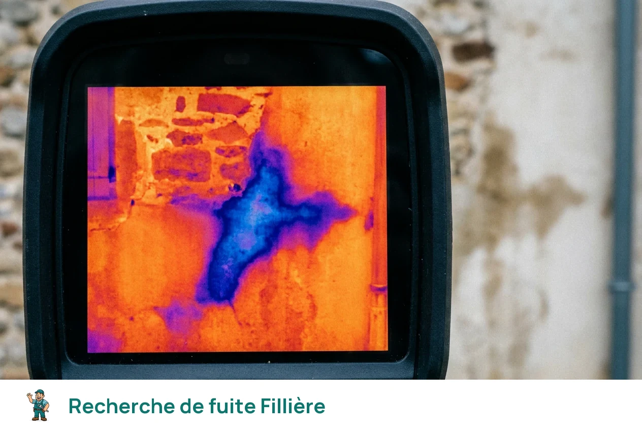 Recherche de fuite à Fillière