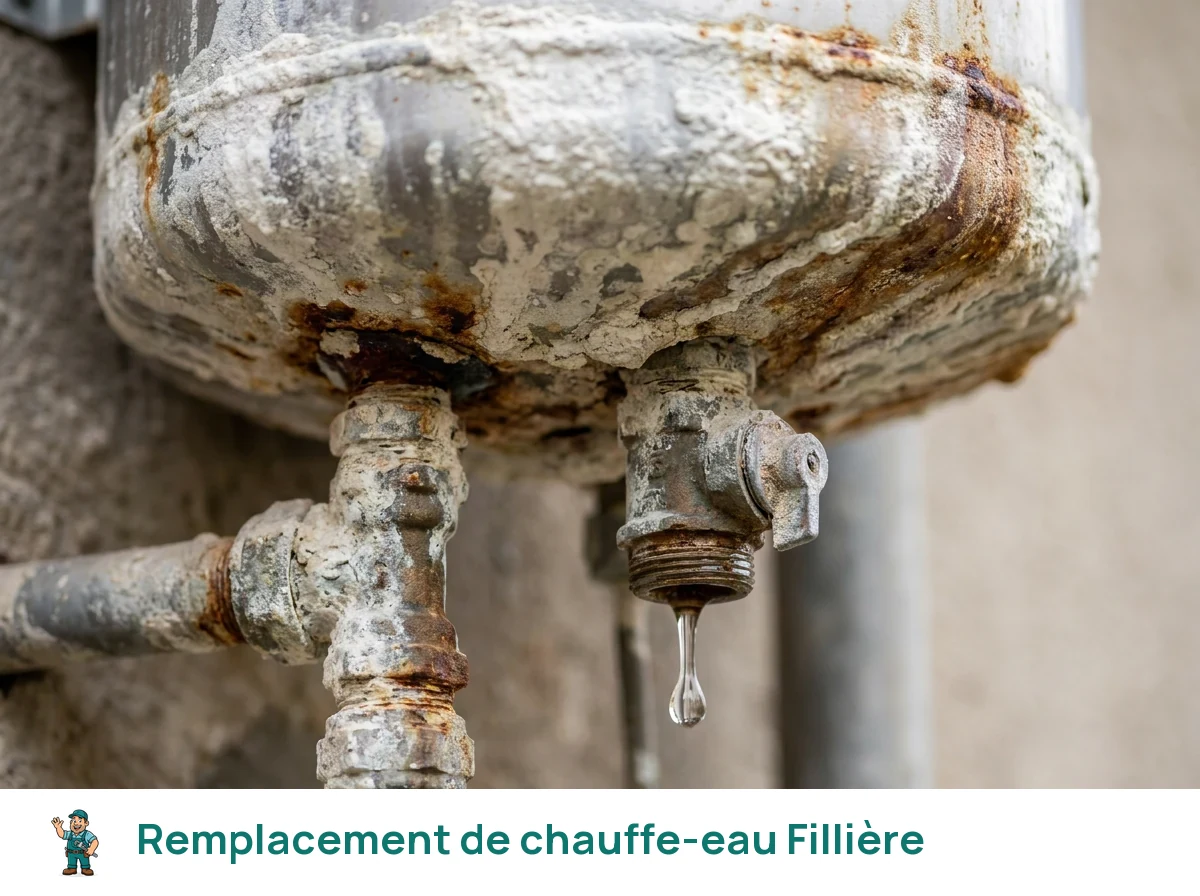 Remplacement de chauffe-eau à Fillière