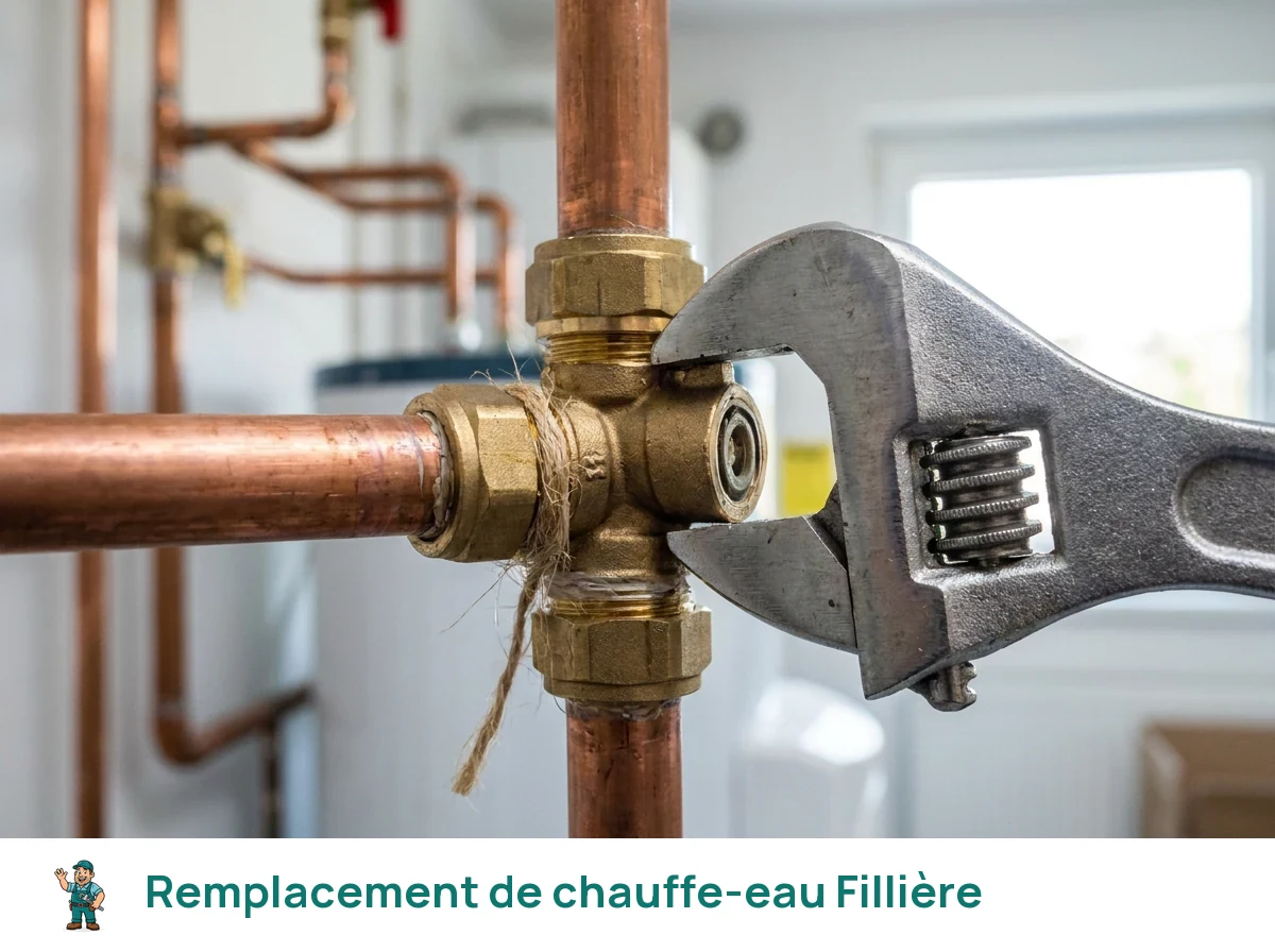 Remplacement de chauffe-eau à Fillière