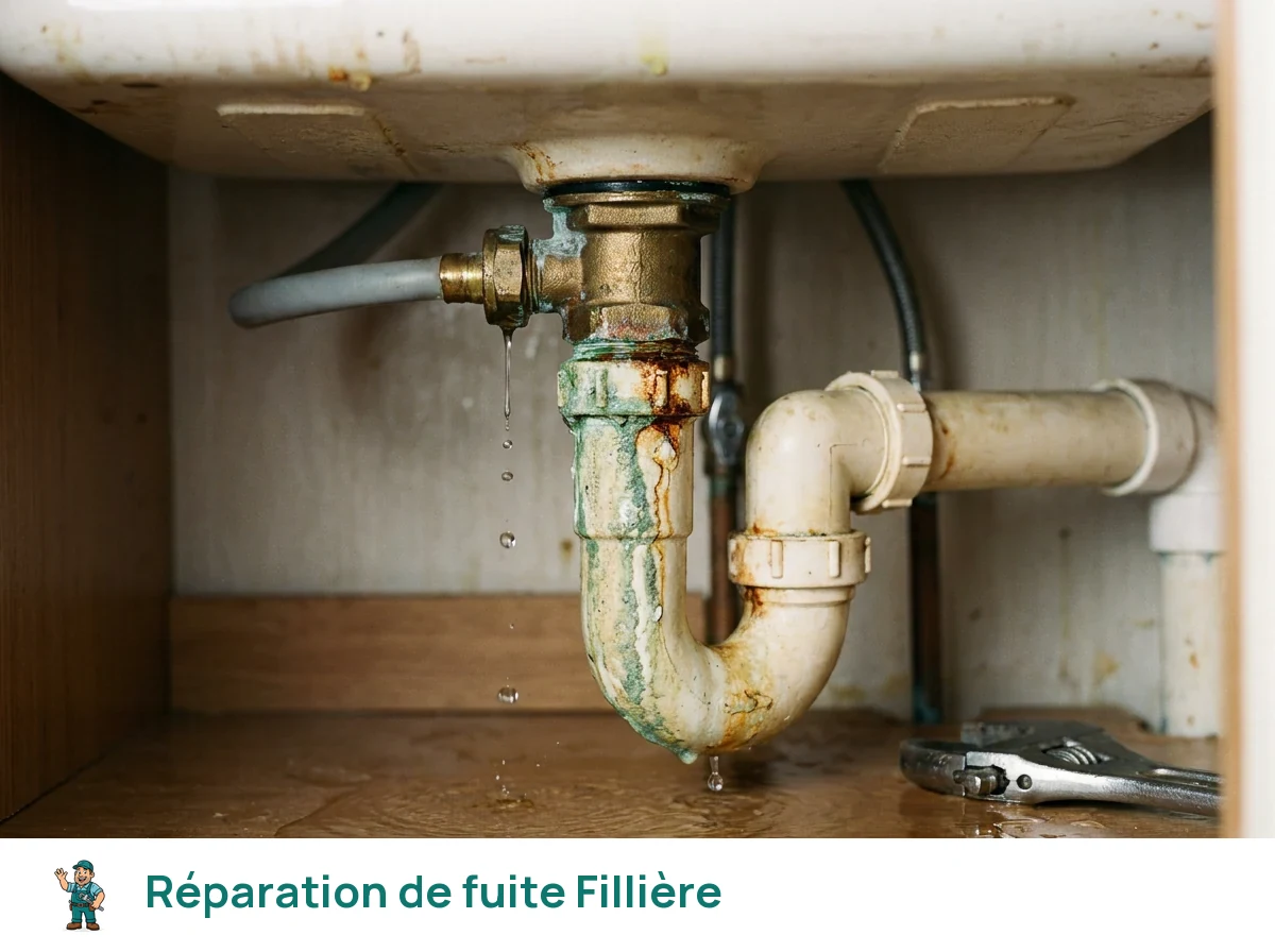 Réparation de fuite à Fillière