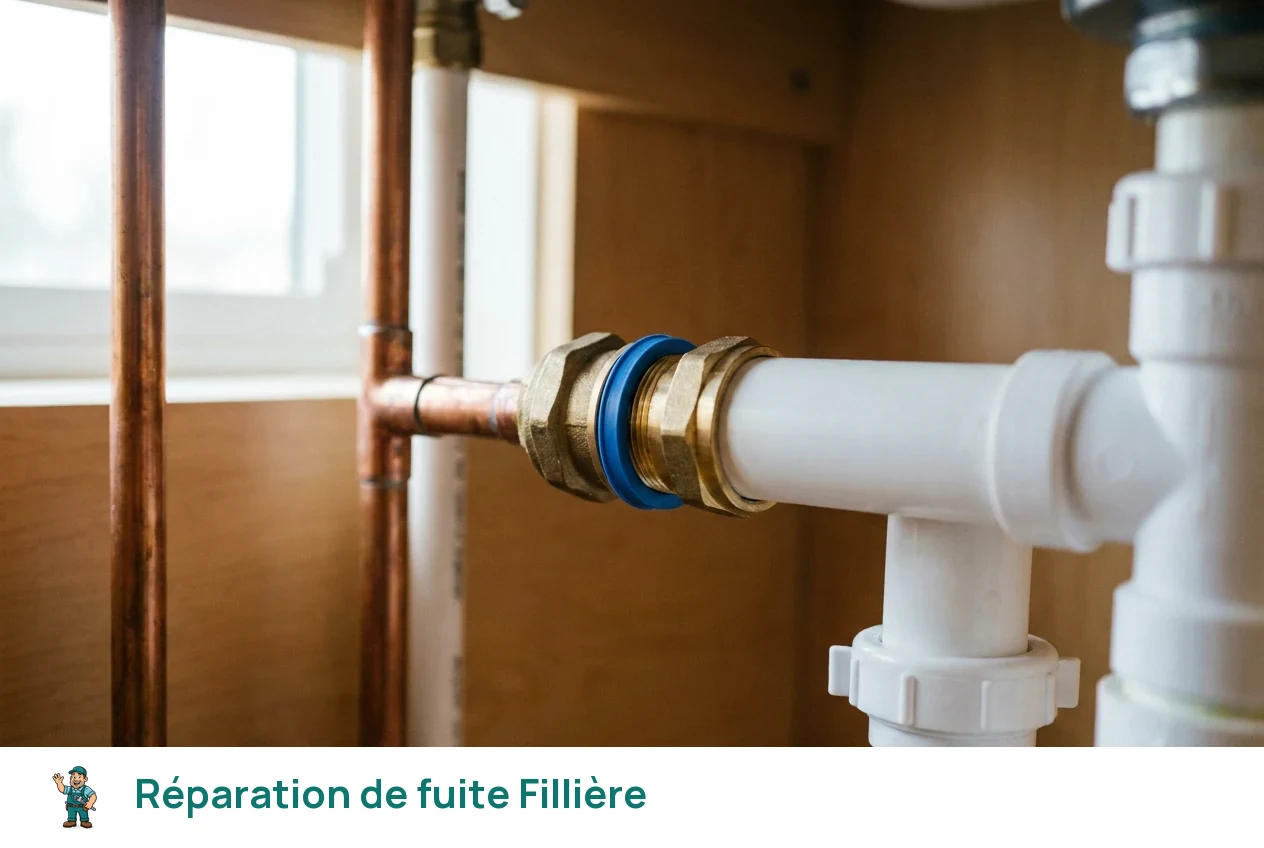 Réparation de fuite à Fillière