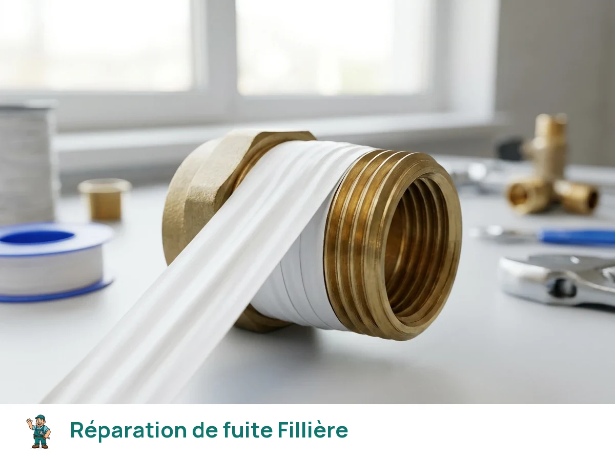 Réparation de fuite à Fillière
