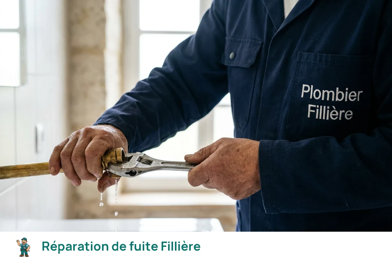 Réparation de fuite à Fillière
